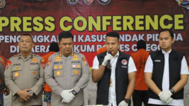 Jumpa Pers Polres Cilegon. Foto: LKBN Antara