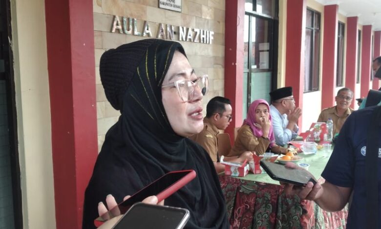 Kabid Rehabilitas Dinsos Kota Serang, Wiwi Laras Wijayanti. Foto: Hendra Hermawan