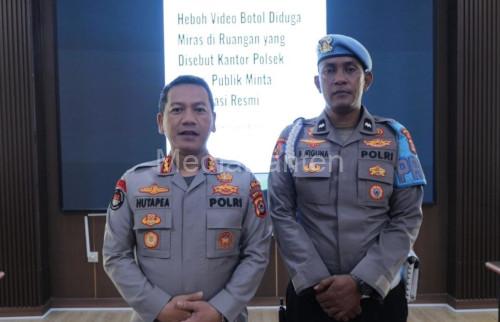Kabidhumas Polda Banten, Kombes Pol Maruli Ahiles Hutapea. Foto Daeng Yusvin