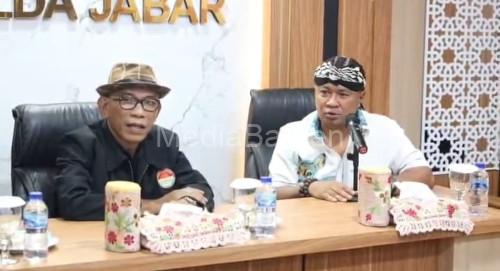 Kabiro SDM Polda Jabar, Kombes Rafly Samad dan Kabagbinkar Polda Banten, AKBP Condro Sasongko. Foto Yono