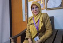 Kadinkes Kota Cilgon, Ratih Purnamasari. Foto Antara