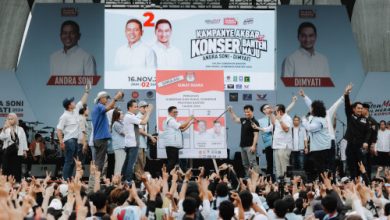 Kampanye Akbar dan Konser Banten dari Andra Soni - Dimyati Natakusumah di Cilegon. Foto: Istimewa