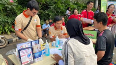Kampanye mengurangi minuman berpemanis dalam kemasan atau MBDK. Foto: Diskominfo DKI Jakarta.