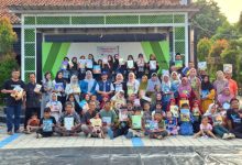 Kampung Literasi Pekijing, Kota Serang. Foto Antara