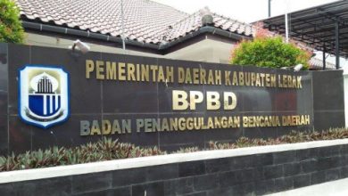 Kantor BPBD Kabupaten Lebak. Foto: Istimewa