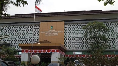 Kantor BPKAD Banten. Foto: Istimewa