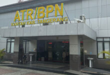 Kantor ATR / BPN Kabupaten Tangerang. Foto: Iqbal Kurnia