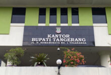 Kantor Bupati Tangerang di Tigaraksa. Foto: Iqbal Kurnia