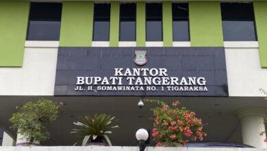 Kantor Bupati Tangerang di Tigaraksa. Foto: Iqbal Kurnia