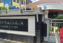 kantor PT Jasa Raharja Cabang Banten.