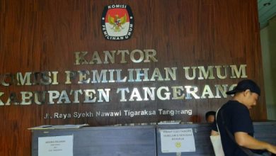 Kantor KPU Kabupaten Tangerang. Foto: LKBN Antara
