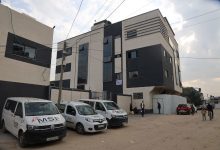 Kantor MSF di Rafah, Mesir. Foto Mohammad Abed/MSF