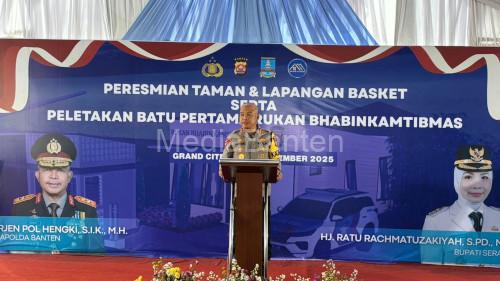 Kapolda Banten, Irjen Pol Henky. Foto Yono