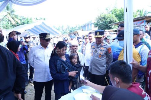 Kapolda Banten, Irjen Pol Hengki dan Gubernur Banten, Andra Soni di daerah Baduy. Foto: Antara