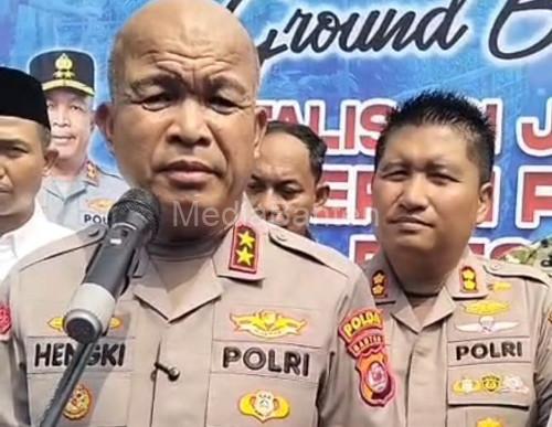 Kapolda Banten, Irjen Pol Hengki. Foto Daeng Yusvin