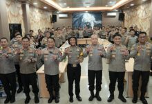 Kapolda Banten, Irjen Pol Hengky membuka pelatihan kehumasan di jajaran Polda Banten. Foto Antara