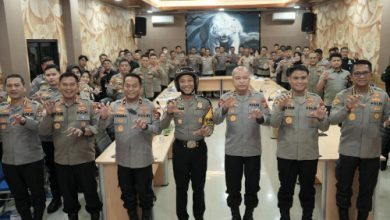 Kapolda Banten, Irjen Pol Hengky membuka pelatihan kehumasan di jajaran Polda Banten. Foto Antara