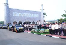 Peluncuran Perwira Samapta dan TIm Negosiator dari Polda Banten. Foto: Antara