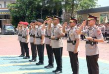 Sembilan pejabat utama Polda Banten dirotasi. Foto: Antara