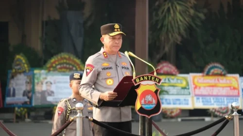 Kapolda Banten, Irjen Pol Henki. Foto Yono