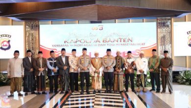 Polda Banten mengajak tokoh agama. Foto: Antara