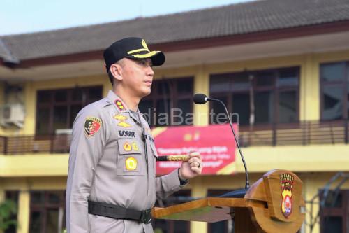 Kapolres Cilegon, AKBP M Prabondono Bobby Danuardy. Foto Daeng Yusvin