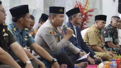 Kapolres Cilegon, AKBP Martua Raja Taripar Laut Silitonga. Foto Daeng Yusvin