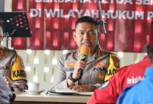 Kapolres Metro Tangerang Kota, Kombes Raden Muhammad Jauhari. Foto Antara