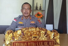 Kapolres Rote Ndao, I Nyoman Putra Sandika. Foto: Dance Hanukh