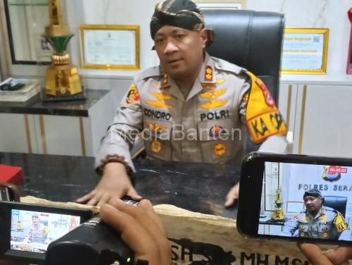 Kapolres Serang, AKBP Condro Sasongko. Foto Yono