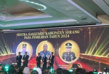 Gakumdu Kabupaten Serang raih 3 penghargaan bergengsi di ajang Gakkumdu Award. Foto Yono