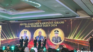 Gakumdu Kabupaten Serang raih 3 penghargaan bergengsi di ajang Gakkumdu Award. Foto Yono