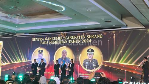 Gakumdu Kabupaten Serang raih 3 penghargaan bergengsi di ajang Gakkumdu Award. Foto Yono