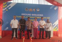 Kapolres Serang, AKBP Condro Sasongko ikuti groundbreaking SPPG. Foto: Yono