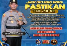 Imbauan Kapolres Serang, AKBP Andri Kurniawan pada bulan suci Ramadan. Foto Yono