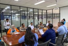 Kapolres Serang, AKBP Condro Sasongko damaikan protes karyawan PT Lung Cheong Brother. Foto: Yono