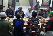 Kapolres Serang, AKBP Condro Sasongko silaturahmi dengan Ormas di Pormasi Cikoja. Foto: Yono