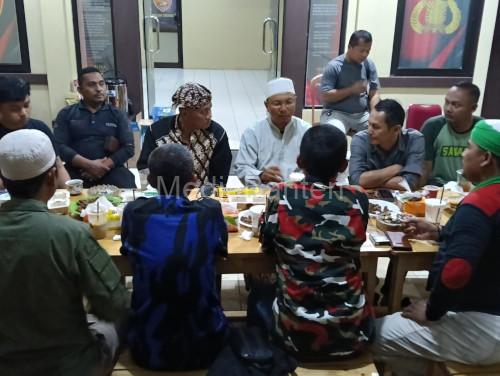 Kapolres Serang, AKBP Condro Sasongko silaturahmi dengan Ormas di Pormasi Cikoja. Foto: Yono