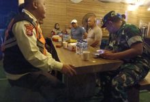 Kapolres Serang, AKBP Condro Sasongko meninjau Pos Pelayanan Nataru. Foto Yono