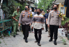 Kapolres Serang cek rumah - rumah kosong di Cikande Permai.