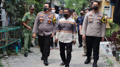 Kapolres Serang cek rumah - rumah kosong di Cikande Permai.
