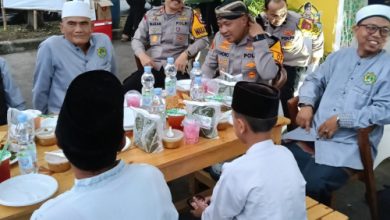 Kapolres Serang, AKBP Condro Sasongko gelar safari ramadhan dan buka puasa bersama. Foto: Yono