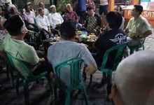 Kapolres Serang, AKBP Condro Sasongko sosialisasikan Pos Kamling. Foto: Yono