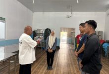 Kapolres Serang, AKBP Condro Sasongko mencek SPPG Ciruas. Foto Yono