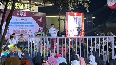 Gebyar semarak tahun baru Islam yang digelar Polres Serang. Foto: Yono