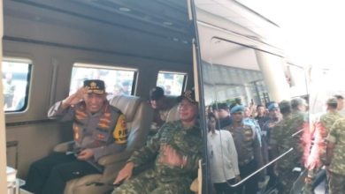 Kapolri, Jenderal Pol Listiyo Sigit Prabowo di Pelabuhan Merak. Foto Daeng Yusvin