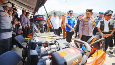 Kapolri, Jenderal Listiyo Sigit Prabowo di Pelabuhan Merak. Foto Daeng Yusvin