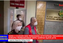 Asda 2 Cilegond ditetapkan tersangka korupsi depo sampah. Foto: Erling Cristin