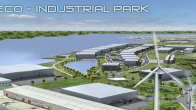 Ilustrasi eco industrial park. Foto: Istimewa
