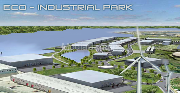 Ilustrasi eco industrial park. Foto: Istimewa
